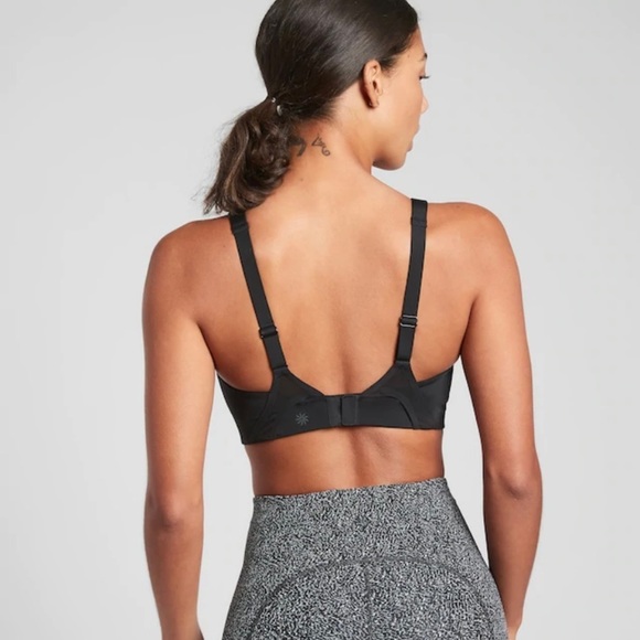 ATHLETA Advance Sprint Bra, Black, Size 38DD - Picture 2 of 15